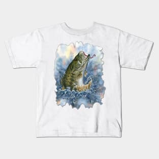 Bucket mouth Kids T-Shirt